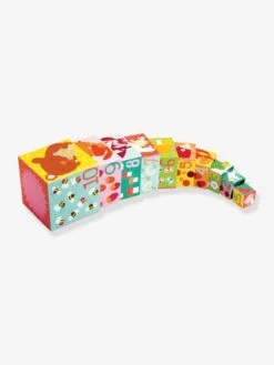 10 Cubes Forêt DJECO Vert - Djeco -Produits Pour Bébé 10 cubes foret djeco 2