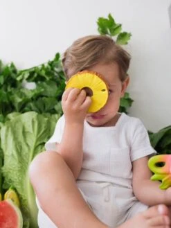 Ananas L'Ananas - OLI & CAROL Jaune - Oli Et Carol -Produits Pour Bébé ananas lananas oli carol 2