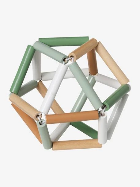 Balle D'éveil En Bois GREEN FOREST Beige - Vertbaudet 4 Balle D'éveil En Bois GREEN FOREST Beige - Vertbaudet – Image 2
