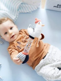 Bâton De Pluie LEON SUR LE PONTON Multicolore - Vertbaudet -Produits Pour Bébé baton de pluie leon sur le ponton 2