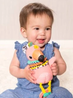 Boîte à Musique Flamand Rose INFANTINO Rose - Infantino 7 Boîte à Musique Flamand Rose INFANTINO Rose - Infantino -Produits Pour Bébé boite a musique flamand rose infantino 2