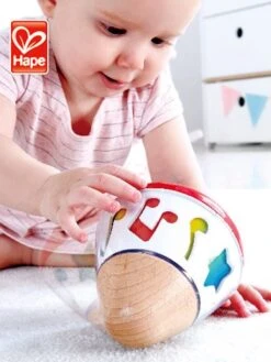 Boîte à Musique « tourne En Rond » HAPE Rouge - Hape -Produits Pour Bébé boite a musique tourne en rond hape 2