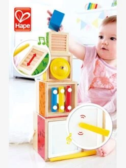 Boîtes Gigognes Musicales HAPE Rouge - Hape -Produits Pour Bébé boites gigognes musicales hape 5