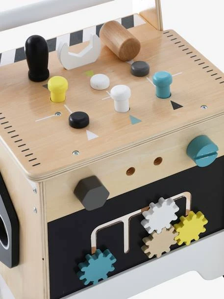 Chariot De Marche Bricolage En Bois FSC® Beige - Vertbaudet 8 Chariot De Marche Bricolage En Bois FSC® Beige - Vertbaudet – Image 6