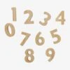 Chiffres En Bambou Beige - Vertbaudet -Produits Pour Bébé chiffres en bambou