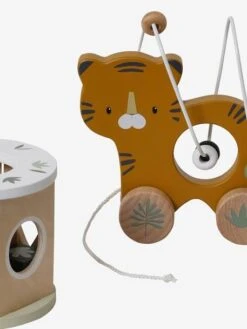 Coffret 3 Jeux D'éveil TANZANIE En Bois FSC® Orange - Vertbaudet -Produits Pour Bébé coffret 3 jeux deveil tanzanie en bois fsc 2