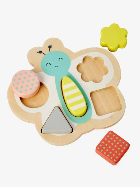 Coffret De 3 Jeux D'éveil En Bois FSC® Multicolore - Vertbaudet 6 Coffret De 3 Jeux D'éveil En Bois FSC® Multicolore - Vertbaudet – Image 4