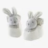 Coffret Doudou Et Chaussons Beige - Vertbaudet -Produits Pour Bébé coffret doudou et chaussons