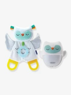 Coffret Veilleuse Et Chouette Luminescente - INFANTINO Blanc - Infantino