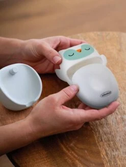 Coffret Veilleuse Et Chouette Luminescente - INFANTINO Blanc - Infantino -Produits Pour Bébé coffret veilleuse et chouette luminescente infantino 4