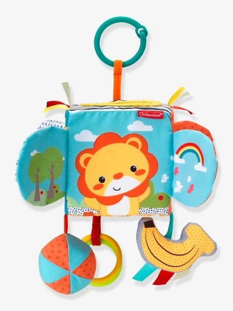 Cube D'Éveil Jungle - INFANTINO Multicolore - Infantino 3 Cube D'Éveil Jungle - INFANTINO Multicolore - Infantino
