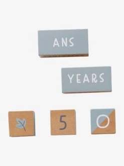 Cubes De L'âge Spécial Photos En Bois FSC® Multicolore - Vertbaudet -Produits Pour Bébé cubes de lage special photos en bois fsc 5