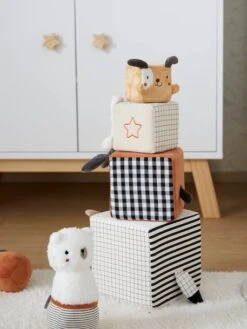 Cubes En Tissu MES PETITS JOUETS Multicolore - Vertbaudet 12 Cubes En Tissu MES PETITS JOUETS Multicolore - Vertbaudet -Produits Pour Bébé cubes en tissu mes petits jouets 4