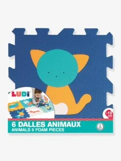 Dalles 6 Animaux LUDI Multicolore - Ludi -Produits Pour Bébé dalles 6 animaux ludi 3