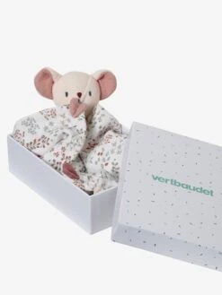 Produits Pour Bébé -Produits Pour Bébé doudou carre en gaze de coton grenier 1
