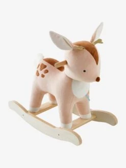 Faon à Bascule En Bois FSC® Multicolore - Vertbaudet -Produits Pour Bébé faon a bascule en bois fsc 5