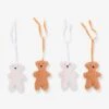 Figurines Pour Arche D'éveil - CHILDHOME Marron - Childhome 1 Figurines Pour Arche D'éveil - CHILDHOME Marron - Childhome -Produits Pour Bébé figurines pour arche deveil childhome