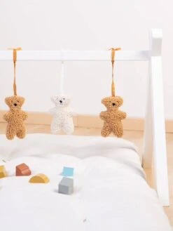 Figurines Pour Arche D'éveil - CHILDHOME Marron - Childhome 11 Figurines Pour Arche D'éveil - CHILDHOME Marron - Childhome -Produits Pour Bébé figurines pour arche deveil childhome 3