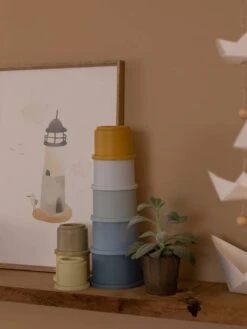 Gobelets Empilables - LITTLE DUTCH Rose - Little Dutch -Produits Pour Bébé gobelets empilables little dutch 3