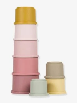 Gobelets Empilables - LITTLE DUTCH Rose - Little Dutch -Produits Pour Bébé gobelets empilables little dutch 5