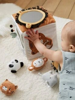 Grand Cube D'activités En Tissu TANZANIE Multicolore - Vertbaudet 13 Grand Cube D'activités En Tissu TANZANIE Multicolore - Vertbaudet -Produits Pour Bébé grand cube dactivites en tissu tanzanie 5