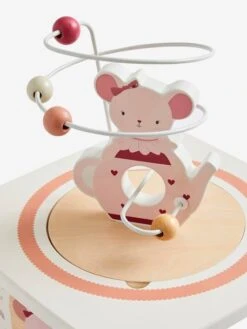 Grand Cube D'activités GRENIER En Bois FSC® Blanc - Vertbaudet -Produits Pour Bébé grand cube dactivites grenier en bois fsc 3