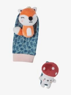 Hochets Mains Et Pieds Forêt Enchantée Multicolore - Vertbaudet -Produits Pour Bébé hochets mains et pieds foret enchantee 5