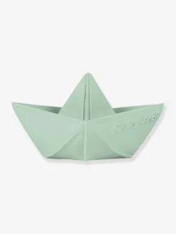 Jouet De Bain Bateau Origami - OLI & CAROL Menthe - Oli Et Carol -Produits Pour Bébé jouet de bain bateau origami oli carol 3