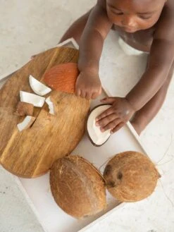 Jouet De Dentition Coco La Noix De Coco - OLI & CAROL Marron - Oli Et Carol -Produits Pour Bébé jouet de dentition coco la noix de coco oli carol 4