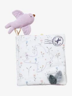 Livre D'activités En Gaze De Coton DOUCE PROVENCE Violet - Douce Provence - Vertbaudet -Produits Pour Bébé livre dactivites en gaze de coton douce provence 5