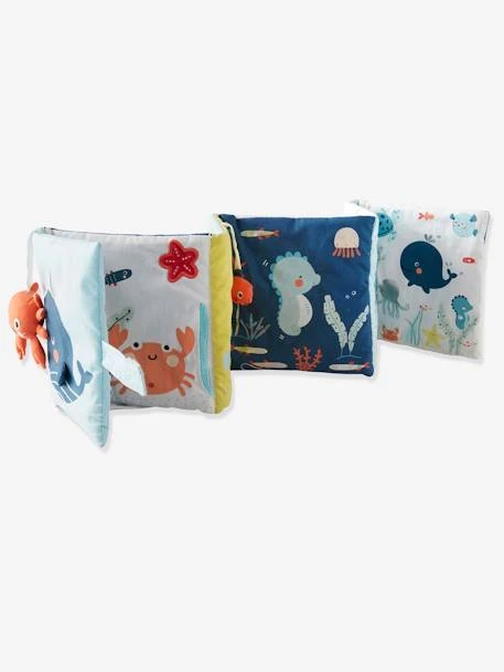 Livre D'éveil Accordéon Eau Salée Bleu - Vertbaudet 6 Livre D'éveil Accordéon Eau Salée Bleu - Vertbaudet – Image 4