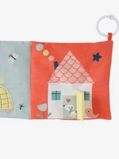 Livre D'éveil Accordéon Géant CROQUE LA VIE Rouge - Vertbaudet -Produits Pour Bébé livre deveil accordeon geant croque la vie 3