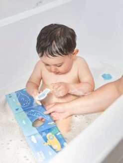 Livre + Marionnette + Stickers De Bain En Mousse BADABULLE Multicolore - Badabulle -Produits Pour Bébé livre marionnette stickers de bain en mousse badabulle 2