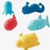 Lot De 5 Aspergeurs De Bain Silicone Lavables Multicolore - Vertbaudet -Produits Pour Bébé lot de 5 aspergeurs de bain silicone lavables