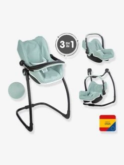 Maxi Cosi Et Chaise Haute 3 En 1 - SMOBY Vert - Smoby -Produits Pour Bébé maxi cosi et chaise haute 3 en 1 smoby 4