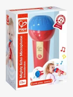 Micro à Résonance HAPE Rouge - Hape -Produits Pour Bébé micro a resonance hape 2