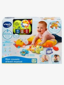 Mon Coussin D’éveil Musical VTECH Multicolore - Toutes Les Marques -Produits Pour Bébé mon coussin deveil musical vtech 3