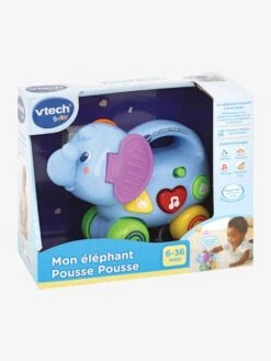 Mon éléphant Pousse Pousse VTECH Multicolore - Toutes Les Marques -Produits Pour Bébé mon elephant pousse pousse vtech 3