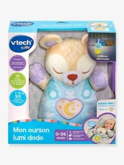 Mon Ourson Lumi Dodo - VTECH Bleu - Toutes Les Marques -Produits Pour Bébé mon ourson lumi dodo vtech 1