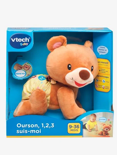 Ourson 123 Suis-moi VTECH Marron - Toutes Les Marques 4 Ourson 123 Suis-moi VTECH Marron - Toutes Les Marques – Image 2