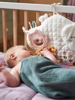 Panneau D'activités En Tissu PAYS ROSE Multicolore - Vertbaudet -Produits Pour Bébé panneau dactivites en tissu pays rose 2