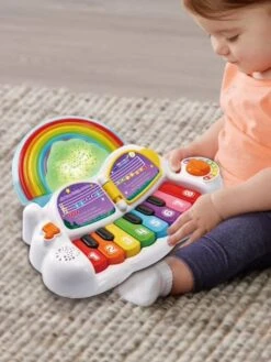 Piano Arc-en-ciel Lumi Magique - VTECH Multicolore - Toutes Les Marques -Produits Pour Bébé piano arc en ciel lumi magique vtech 2