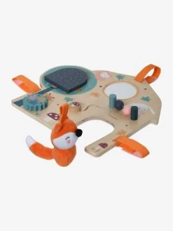 Planche D'activités Forêt Enchantée En Bois FSC® Beige - Vertbaudet -Produits Pour Bébé planche dactivites foret enchantee en bois fsc 2