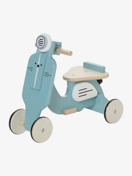 Porteur Scooter En Bois FSC® Bleu - Vertbaudet 3 Porteur Scooter En Bois FSC® Bleu - Vertbaudet
