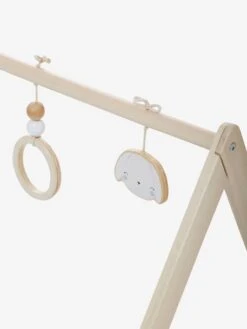 Portique D'éveil Base Triangle En Bois FSC® Beige - Vertbaudet -Produits Pour Bébé portique deveil base triangle en bois fsc 5