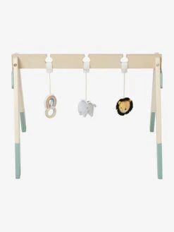 Portique D'éveil En Bois FSC® Multicolore - Vertbaudet -Produits Pour Bébé portique deveil en bois fsc 5