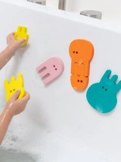 Puzzle De Bain - QUUT Blanc - Quut -Produits Pour Bébé puzzle de bain quut 2