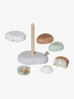 Pyramide à Empiler En Bois FSC® Rose - Vertbaudet -Produits Pour Bébé pyramide a empiler en bois fsc 3