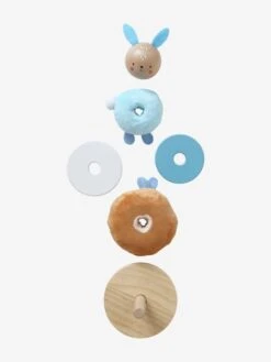 Pyramide à Empiler Tissu Et Bois FSC® Bleu - Vertbaudet 13 Pyramide à Empiler Tissu Et Bois FSC® Bleu - Vertbaudet -Produits Pour Bébé pyramide a empiler tissu et bois fsc 5