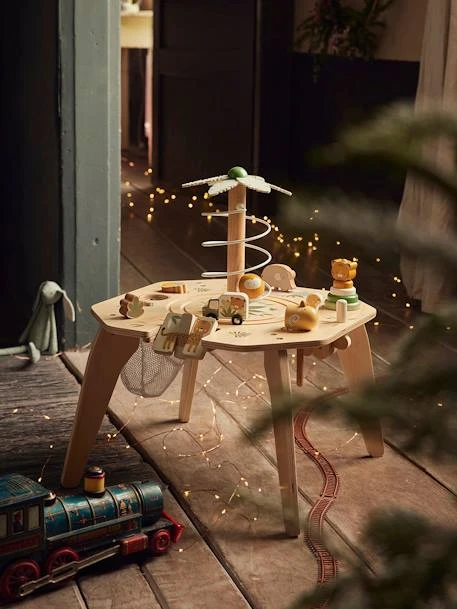 Table Multi-activités HANOÏ En Bois FSC® Multicolore - Vertbaudet 3 Table Multi-activités HANOÏ En Bois FSC® Multicolore - Vertbaudet